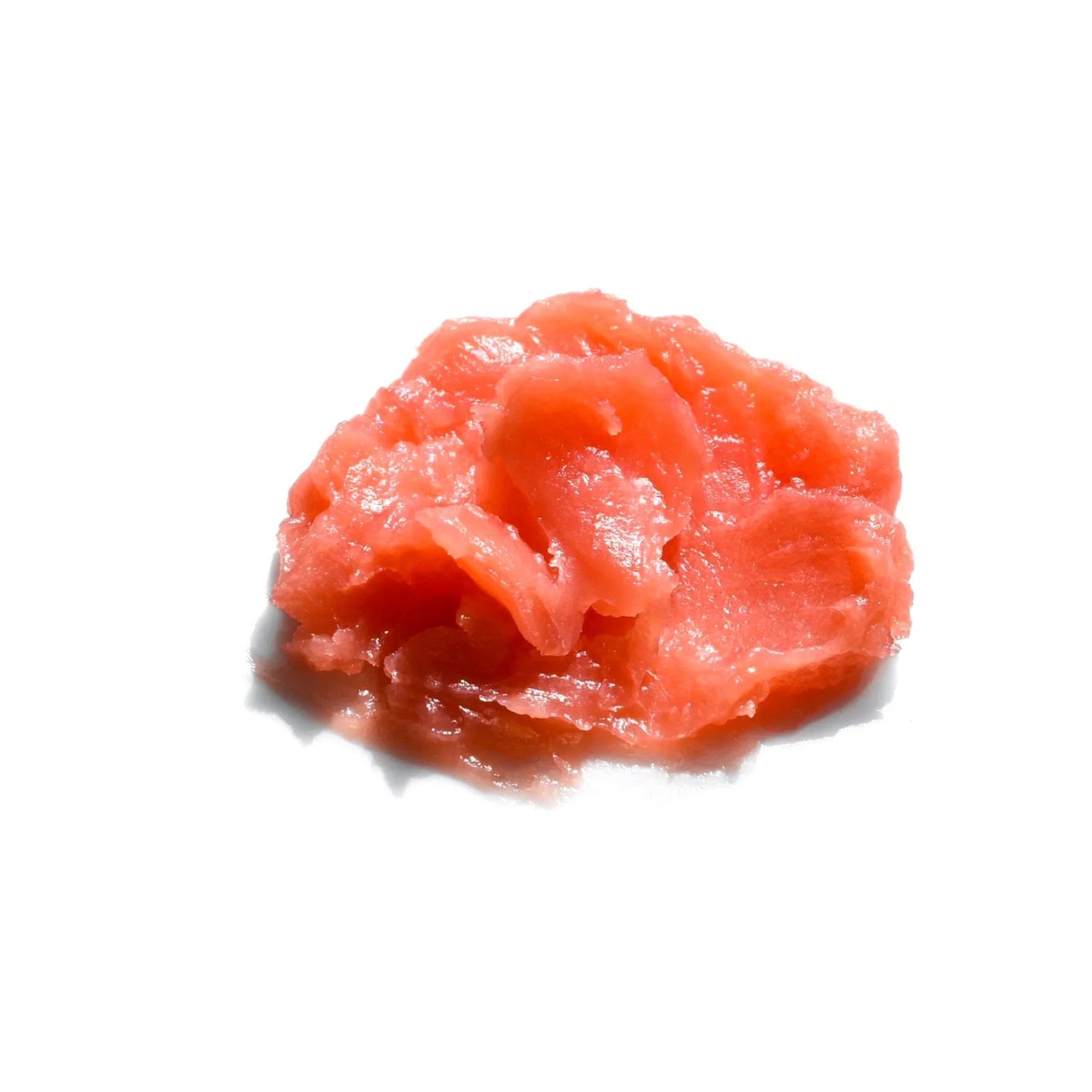 pink face balm on a white background