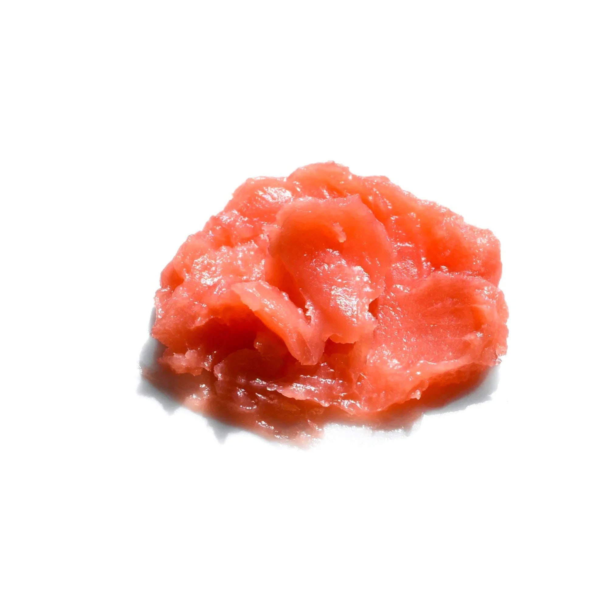pink face balm on a white background