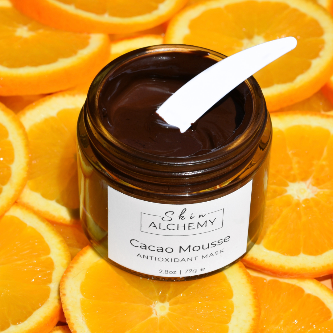 Cacao Mousse Antioxidant Face Mask Blue Haven Holistics