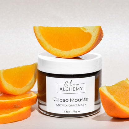 Cacao Mousse Antioxidant Face Mask Blue Haven Holistics