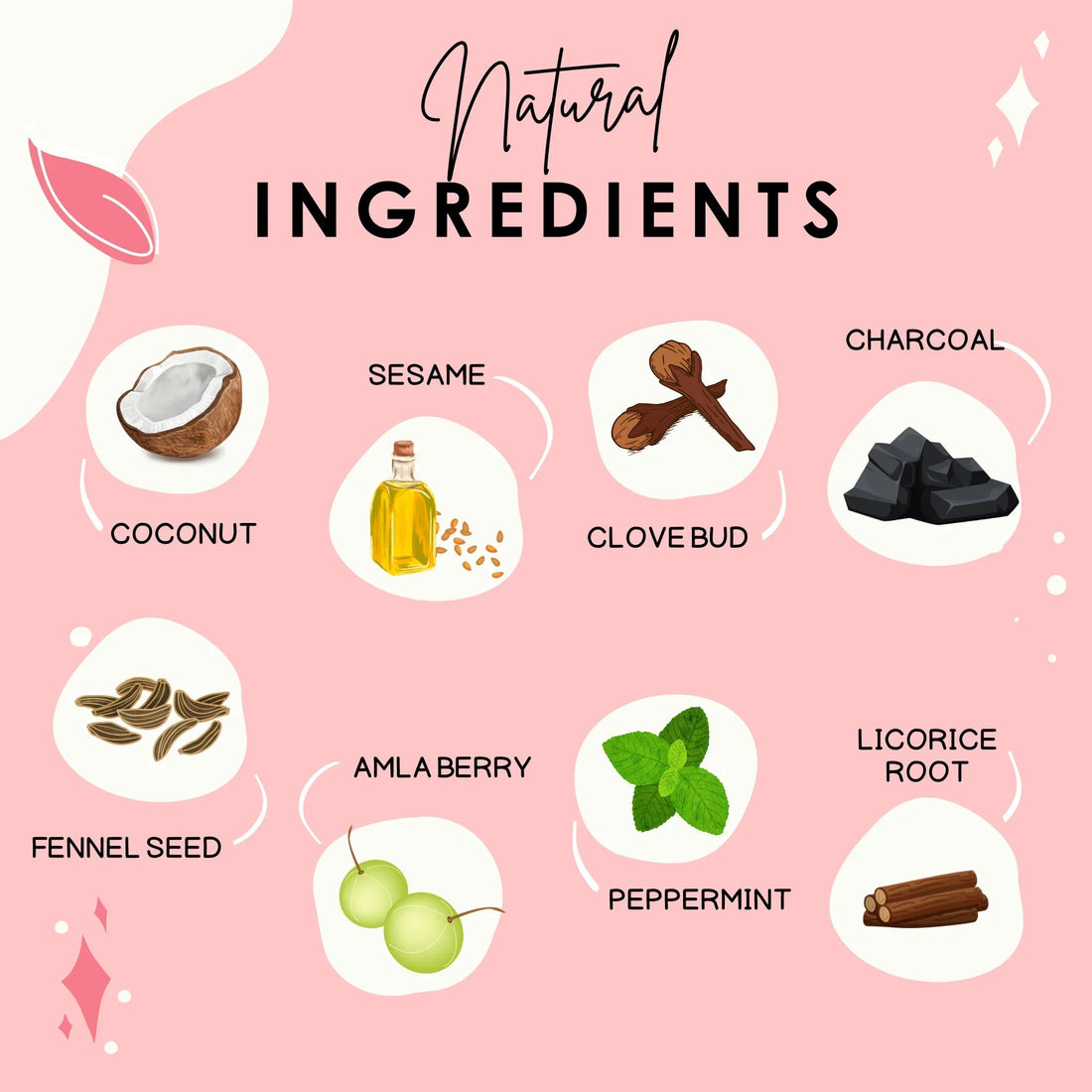 Detox Oil Pulling Mouthwash - Activated Charcoal - Skin Alchemy